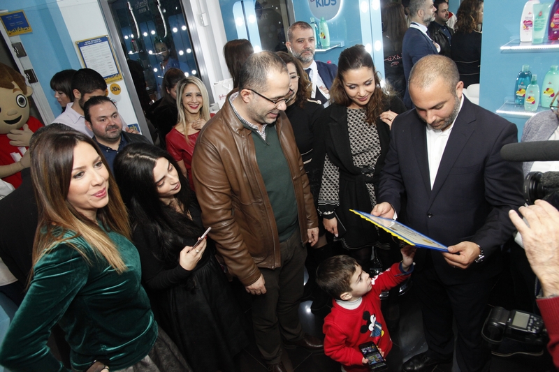 Launching of Johnson's Kids Hair Salon at KidzMondo